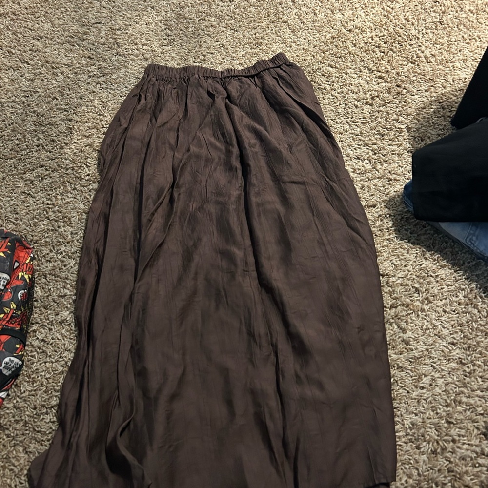 Elegant Brown Women's Skirt